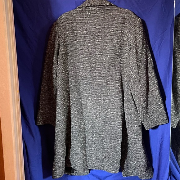 Eddie Bauer Gray Wool Blend Coat - Picture 3 of 7